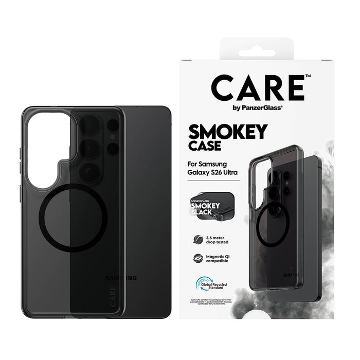 EAN 5715685034169 - PanzerGlass CARE™ by ® Urban Explorer Case Smokey w. Black Qi Samsung Galaxy S26 Ultra funda para teléfon imagen 2