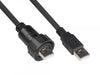EAN 4014619709618 - Alcasa IC04-U201 cable USB USB 2.0 1 m USB A Negro imagen 1