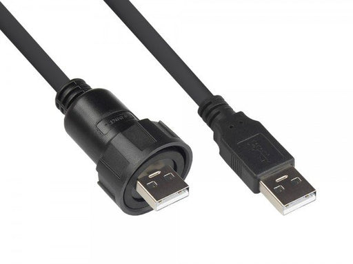 EAN 4014619709618 - Alcasa IC04-U201 cable USB USB 2.0 1 m USB A Negro imagen 1