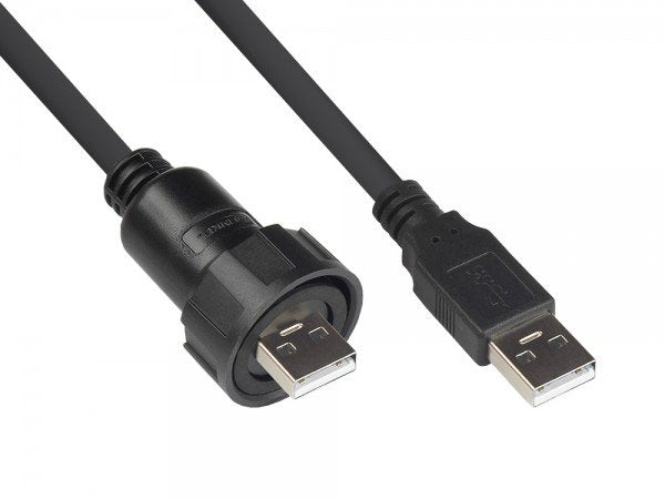 EAN 4014619709618 - Alcasa IC04-U201 cable USB USB 2.0 1 m USB A Negro imagen 1