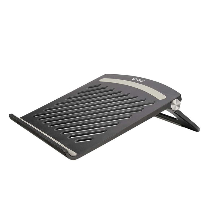 EAN 5901986047599 - Savio PB-02 soporte para ordenador portátil Negro, Plata imagen 1