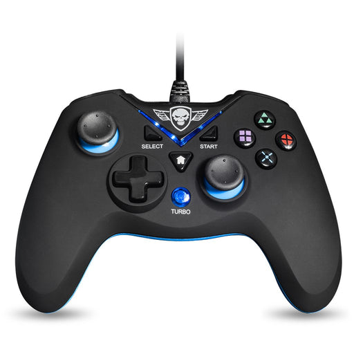 EAN 3700104431959 - Spirit of Gamer SOG-WXGP mando y volante Negro, Azul USB Gamepad Analógico/Digital PC, Playstation 3 imagen 1