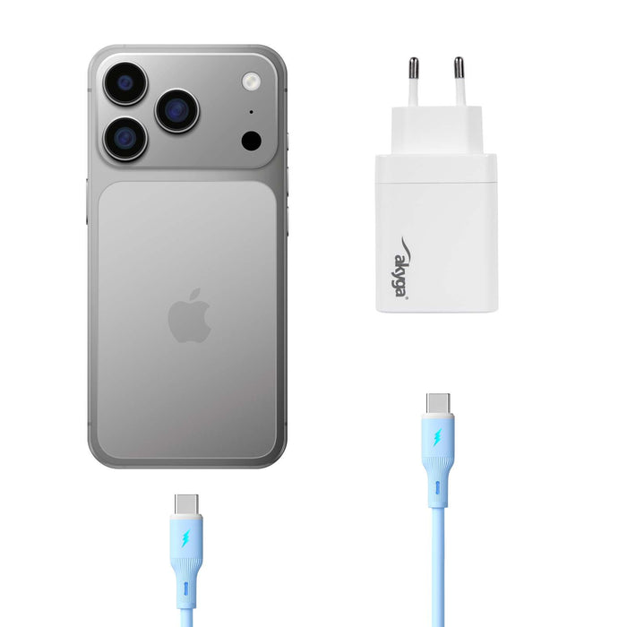 EAN 5906708750658 - Akyga USB Ladegerät 45 W USB-C® Weiß Universal, Reloj inteligente, Tableta, Teléfono, Netbook, Portátil,  imagen 6