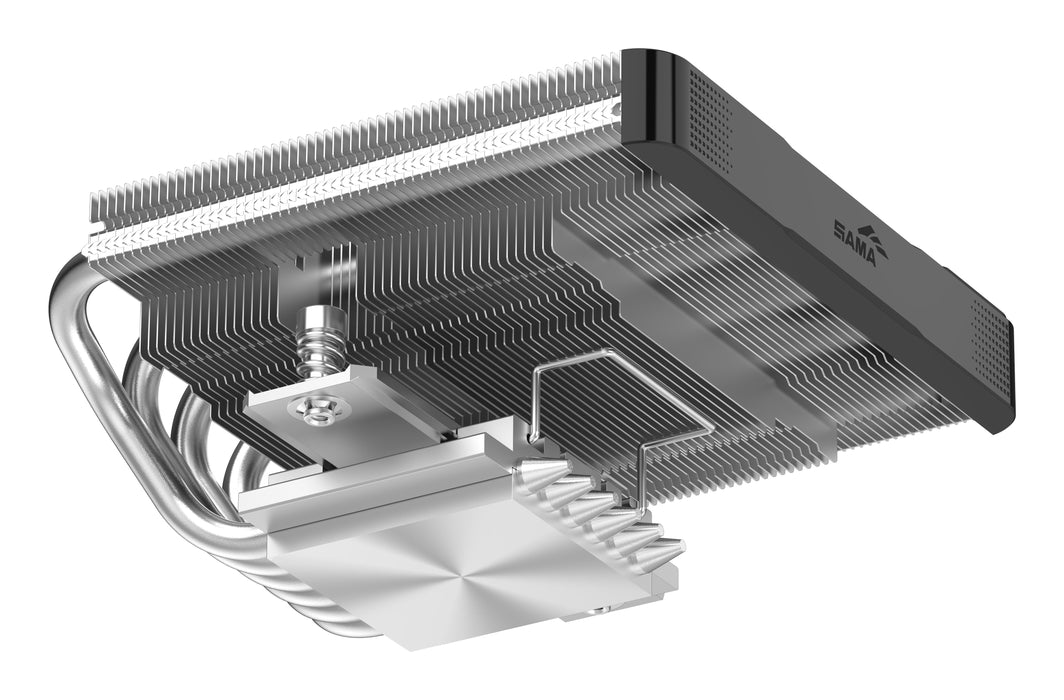 EAN 6930788487172 - SAMA Gears U60 Procesador Refrigerador de aire 12 cm Plata 1 pieza(s) imagen 5