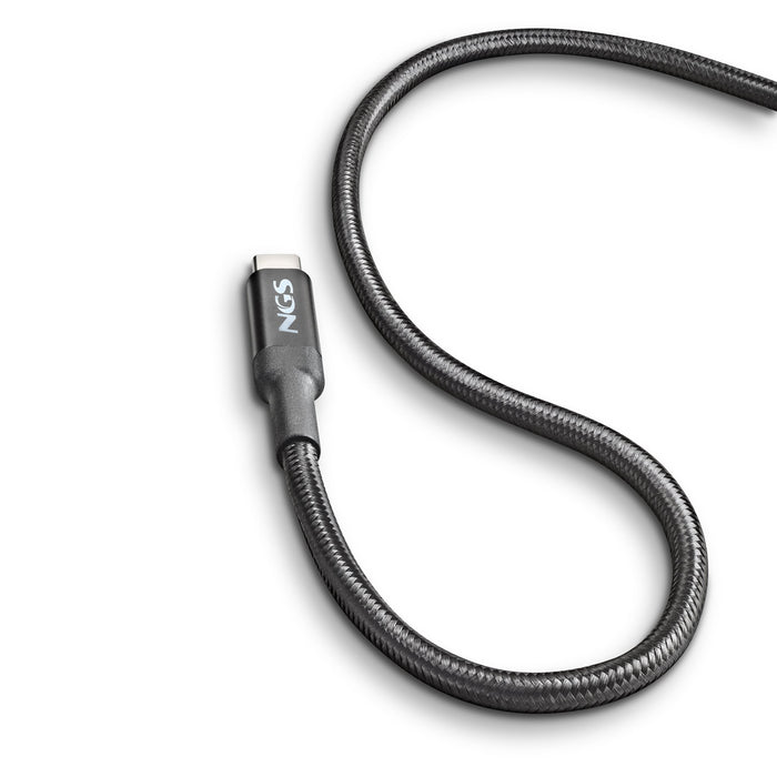 EAN 8435430625875 - NGS KNOT 100W-3 cable USB USB 2.0 3 m USB C Negro imagen 5