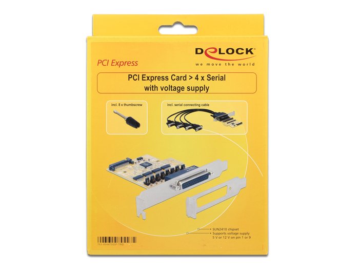 EAN 4043619894475 - DeLOCK 89447 tarjeta y adaptador de interfaz Interno De serie imagen 4