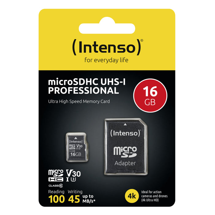 EAN 4034303022304 - Intenso 3433470 memoria flash 16 GB MicroSDHC UHS-I Clase 10 imagen 2