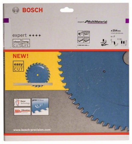 EAN 3165140650106 - Bosch 2608642528 hoja de sierra circular 25,4 cm 1 pieza(s) imagen 1