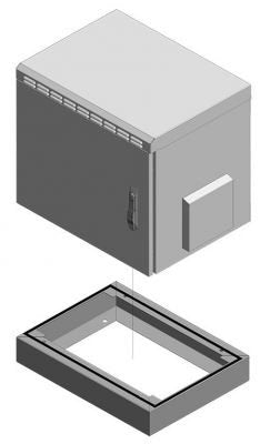 EAN 5420016848000 - LOGON RAPIP55BAZ64BL accesorio de bastidor Peana para rack imagen 2