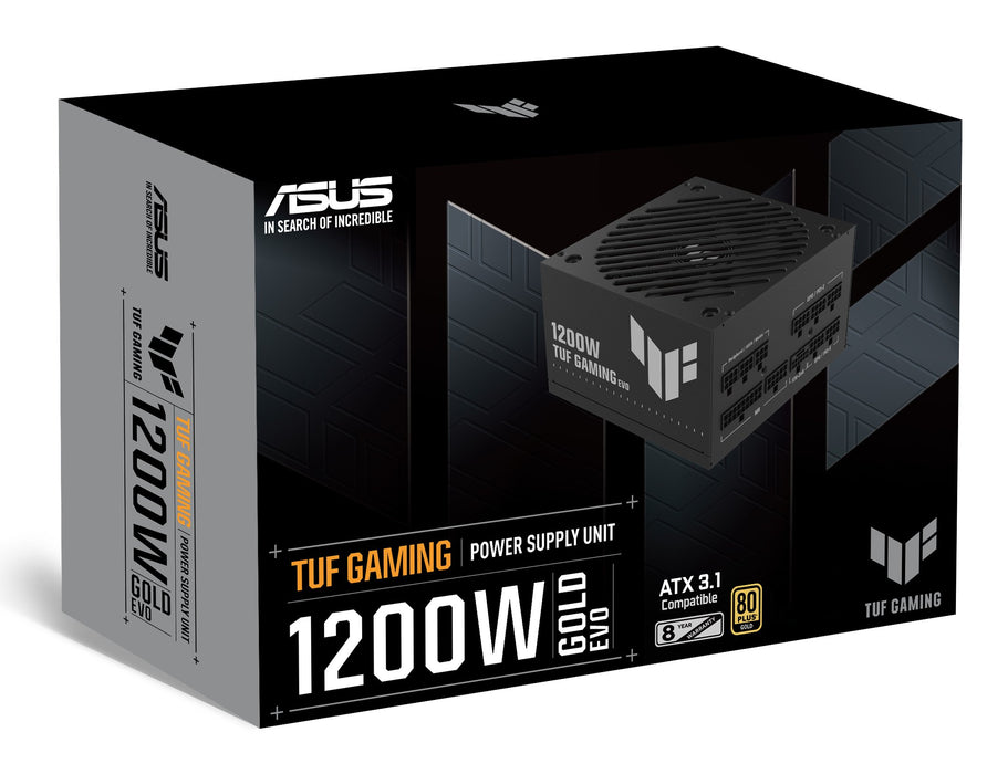 EAN 4711636490207 - ASUS TUF-GAMING-1200G-EVO unidad de fuente de alimentación 1200 W 20+4 pin ATX ATX Negro imagen 9