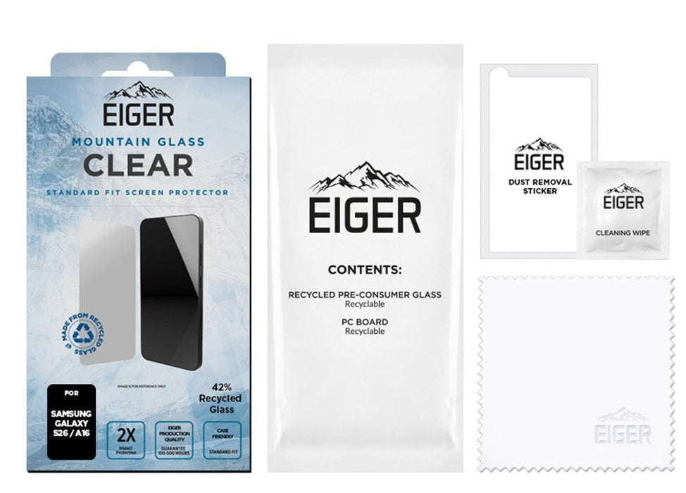 EAN 5055821781060 - EIGER EGSP01030 protector de pantalla o trasero para teléfono móvil Samsung 1 pieza(s) imagen 3