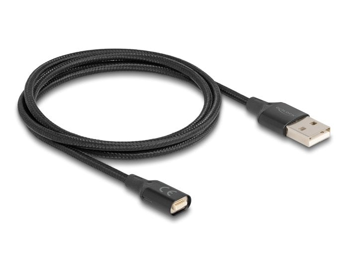 EAN 4043619881673 - DeLOCK 88167 cambiador de género para cable USB 2.0 Type-A magnet interface Negro imagen 1