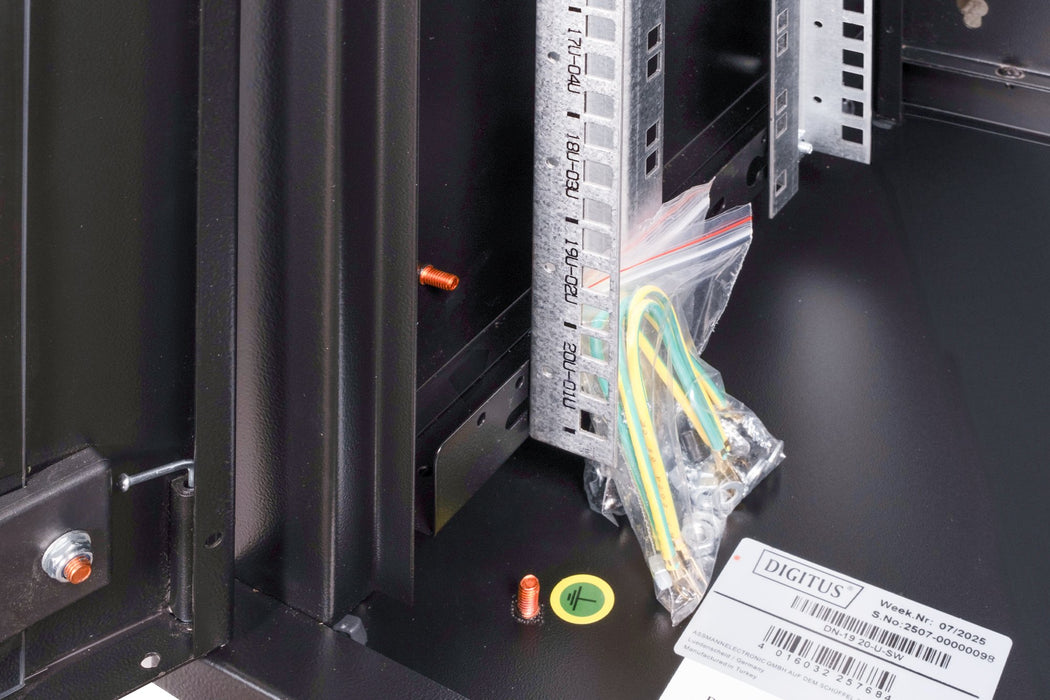 EAN 4016032257684 - Digitus DN-19 20-U-SW armario rack Bastidor de pared Negro imagen 4
