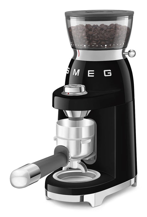 EAN 8017709355302 - Smeg CGF03BLEU molinillo de café 150 W Negro imagen 6