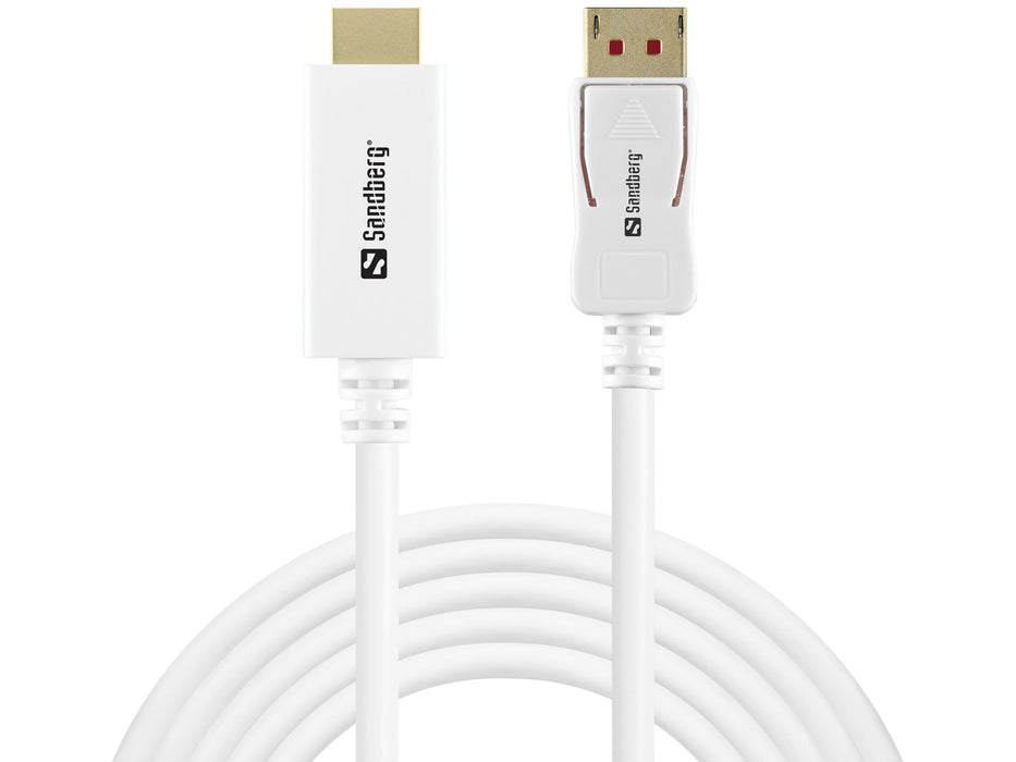 EAN 5705730509162 - Sandberg 509-16 adaptador de cable de vídeo Blanco imagen 1