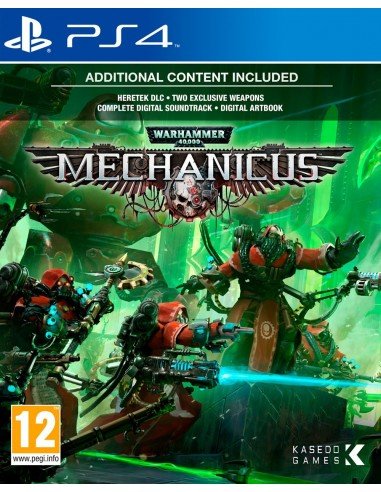 EAN 4260458362280 - PLAION Warhammer 40.000: Mechanicus Estándar Inglés, Italiano PlayStation 4 imagen 1
