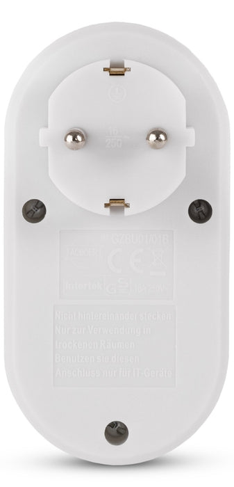 EAN 5999097984728 - Entac EPAG-1EE-2USB-W adaptador de enchufe eléctrico Tipo F Blanco imagen 5