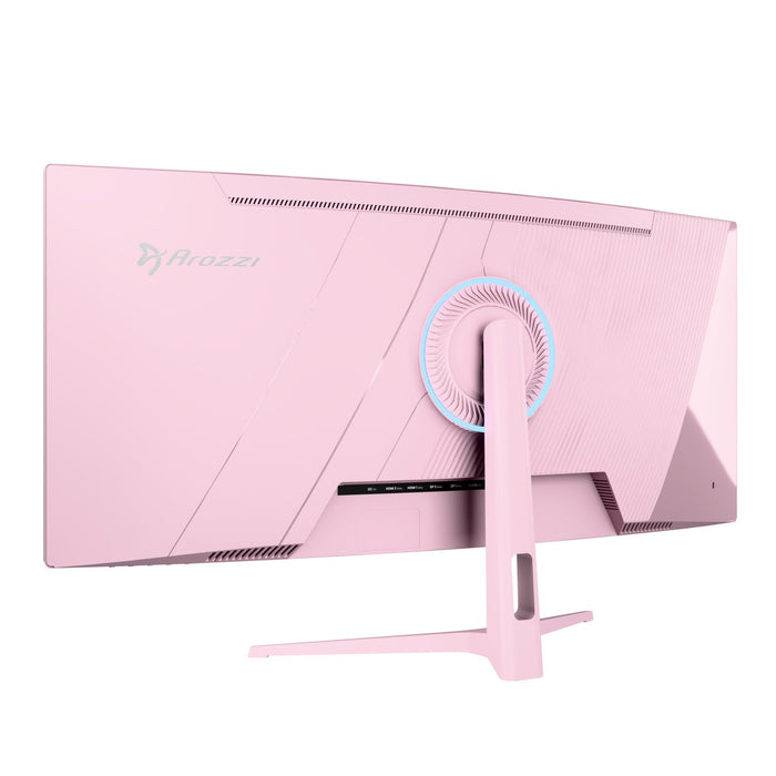 EAN 0850054766991 - Arozzi Nova 34″ Curved pantalla para PC 86,4 cm (34") 3440 x 1440 Pixeles 4K Ultra HD LED Rosa imagen 5