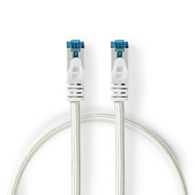 EAN 5412810333561 - Nedis CCTB85321AL05 cable de red Plata 0,5 m Cat6a S/FTP (S-STP) Alrededor imagen 1