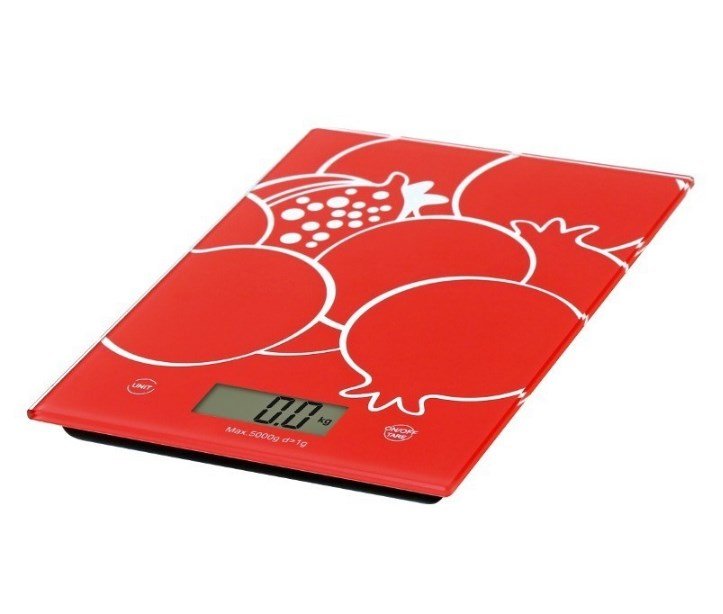 EAN 5907595431477 - Omega OBSKR báscula de cocina Rojo Encimera Rectángulo Báscula electrónica de cocina imagen 1