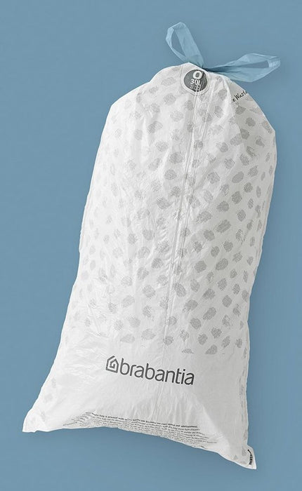 EAN 8710755124846 - Brabantia 124846 bolsa para basura 30 L Blanco 40 pieza(s) imagen 3