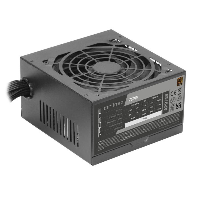 EAN 8435693115922 - Tacens Anima APB750 unidad de fuente de alimentación 750 W 20+4 pin ATX ATX Negro imagen 5