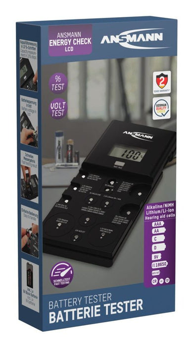 EAN 4013674184866 - Ansmann 1900-0100 medidor de energía y batería Negro imagen 9