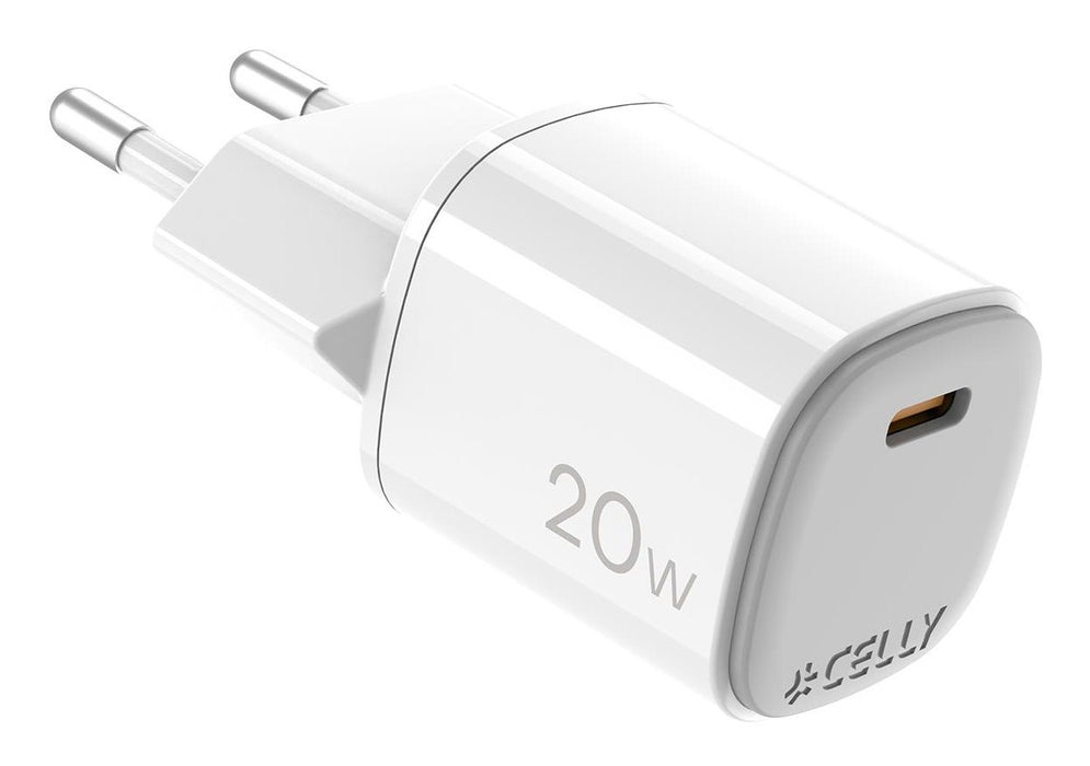 EAN 8021735212126 - Celly UPTC1USBC20WWH cargador de dispositivo móvil Micrófono, Smartphone, Reloj inteligente, Tableta, Tel imagen 1