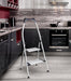 EAN 4007126430342 - Hailo LivingStep Comfort Plus Escalera taburete Aluminio, Negro imagen 4