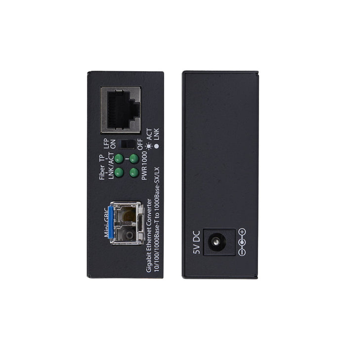 EAN 65030917087 - StarTech.com MCM1110SMLC20 convertidor de medio 2000 Mbit/s 1310 nm Monomodo Negro imagen 3