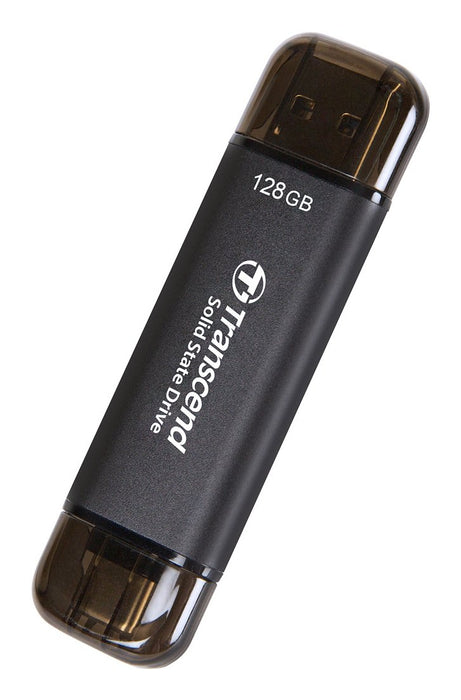 EAN 0760557869108 - Transcend ESD310C Tecnología Thunderbolt (Rayo) 128 GB USB Type-A / USB Type-C USB 3.2 Gen 2x2 Negro imagen 1