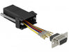 EAN 4043619661657 - DeLOCK 66165 cambiador de género para cable Sub-D 9 pin Rj-45 Negro, Acero inoxidable imagen 1