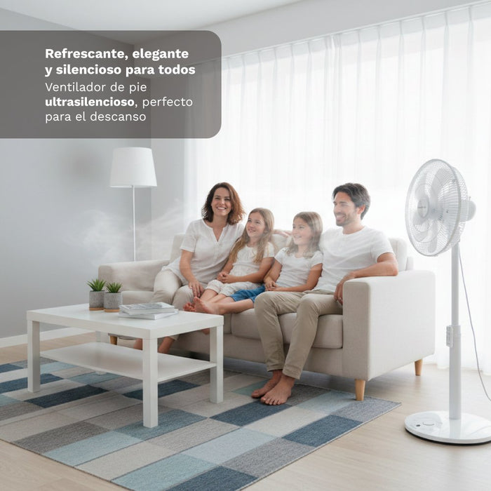 EAN 8426156019529 - Grunkel FS-14T ventilador Blanco imagen 8