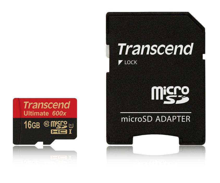 EAN 0760557825449 - Transcend 16GB microSDHC Class 10 UHS-I (Ultimate) MLC Clase 10 imagen 3