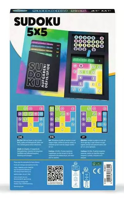EAN 4005556766345 - ThinkFun Sudoku 5x5 Juego de mesa Lógico imagen 2