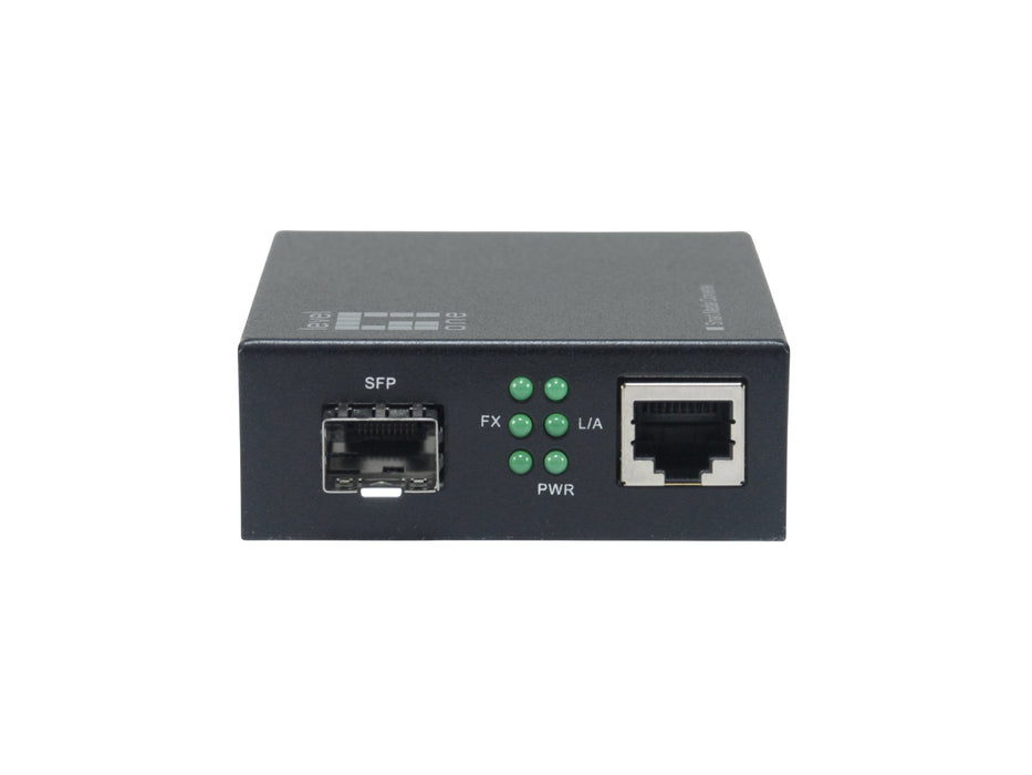EAN 4015867243169 - LevelOne GVM-2000 convertidor de medio 1000 Mbit/s Negro imagen 1