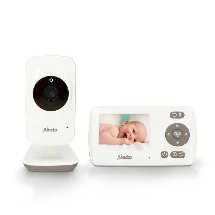 EAN 8711902091776 - Alecto DVM-71 video-monitor para bebés Gris pardo, Blanco imagen 6