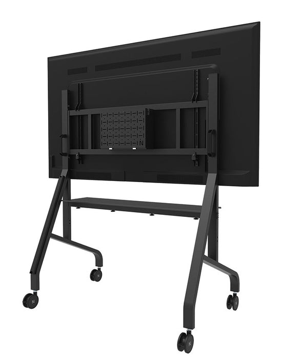 EAN 8717371443092 - Neomounts FL50-575BL1 mueble y soporte para dispositivo multimedia Negro Carro/soporte de suelo con rueda imagen 6