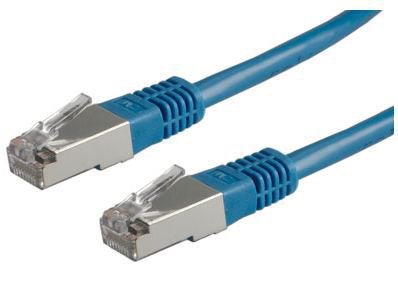 EAN 7611990156092 - ROLINE S/FTP (PiMF) Patch Cord Cat.6, blue 7.0m cable de red Azul imagen 1