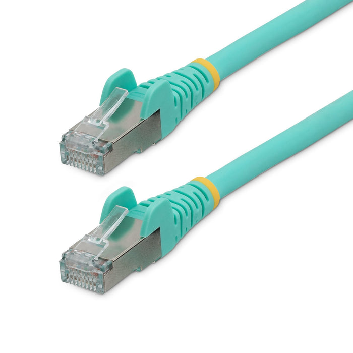 EAN 0065030896009 - StarTech.com NLAQ-3M-CAT6A-PATCH cable de red Color aguamarina S/FTP (S-STP) imagen 1