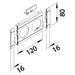 EAN 4012740992992 - Hager GB080219016 accesorio para sistema de ducto para canal Placa de montaje imagen 3