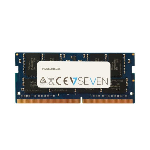 EAN 5050914176570 - V7 V72560016GBS módulo de memoria 16 GB 1 x 16 GB DDR4 260-pin SO-DIMM imagen 1