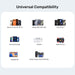 EAN 4894160060310 - UNITEK P1130ABK01-EU cargador de dispositivo móvil Universal Negro Corriente alterna Carga rápida Interio imagen 7