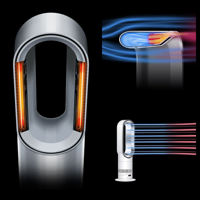 EAN 5025155111918 - Dyson Hot+Cool HF1 Interior Plata, Blanco Ventilador sin aspas para el hogar imagen 3