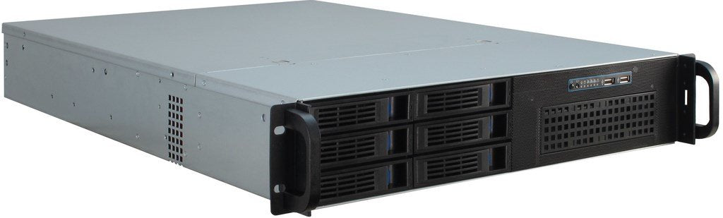 EAN 4260133128729 - Inter-Tech IPC 2U-2406 Estante Negro, Plata imagen 1