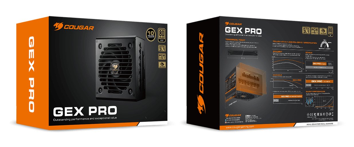 EAN 4710483778698 - COUGAR CGRGEXP-650 unidad de fuente de alimentación 650 W 20+4 pin ATX ATX Negro imagen 15