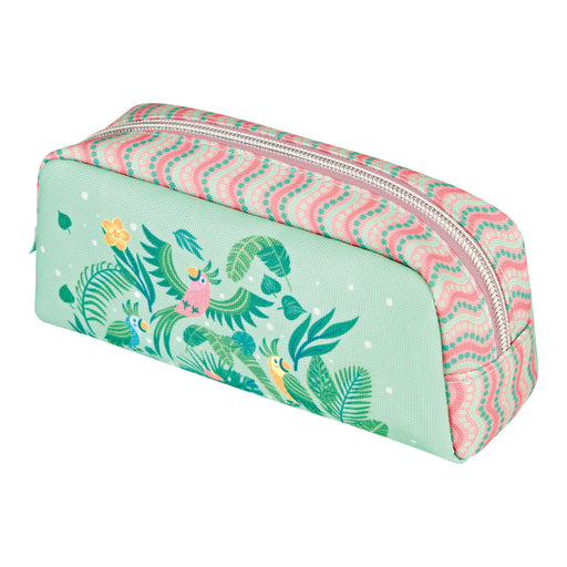 EAN 4008110353548 - Herlitz Sweet Jungle Estuche suave Poliéster Verde, Rosa imagen 1