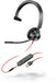 EAN 0017229167711 - Poly 3315 Auriculares Alámbrico Diadema Llamadas/Música USB tipo A Negro imagen 1