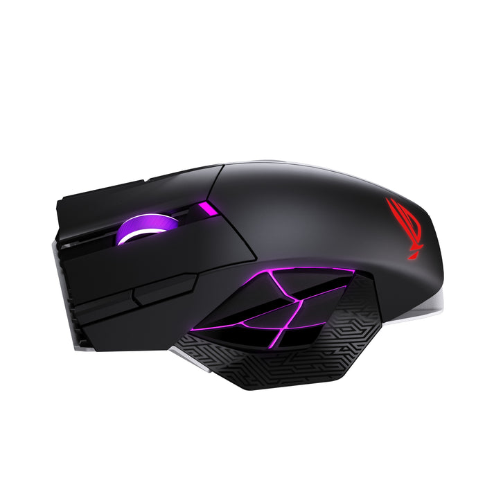 EAN 4711636619400 - ASUS ROG Spatha X 65K ratón Juego Mano derecha RF Wireless + Bluetooth + USB Type-A Óptico 65000 DPI imagen 3