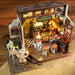 EAN 6946785119312 - ROBOTIME DG162 Casa en miniatura y rincón de libros para montar Casa en miniatura para montar imagen 9
